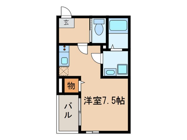 ハーモニーテラス児玉Ⅴの物件間取画像